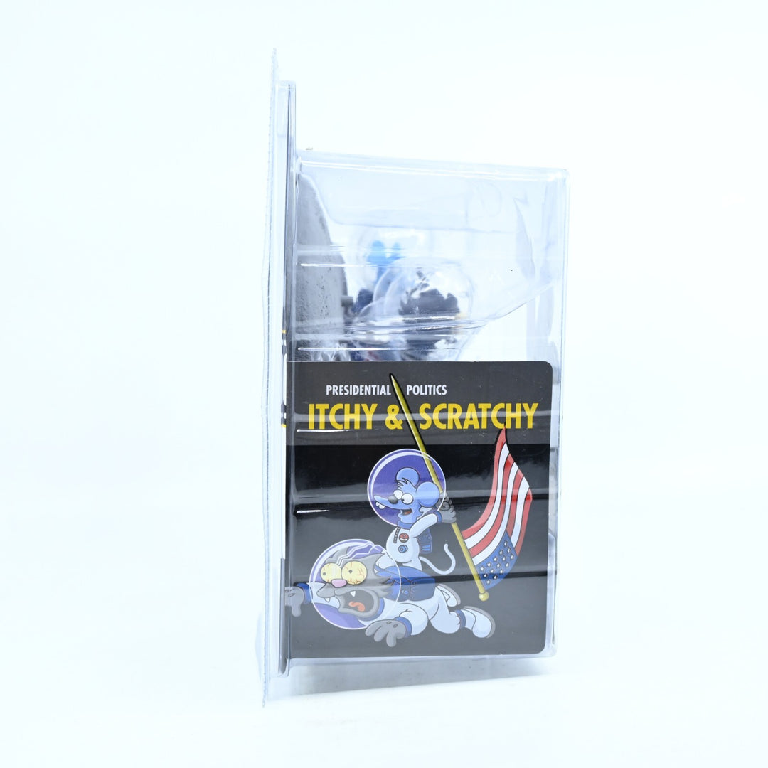 Presidential Politics Itchy & Scratchy - Simpsons Movie - McFarlane Toys - Toy