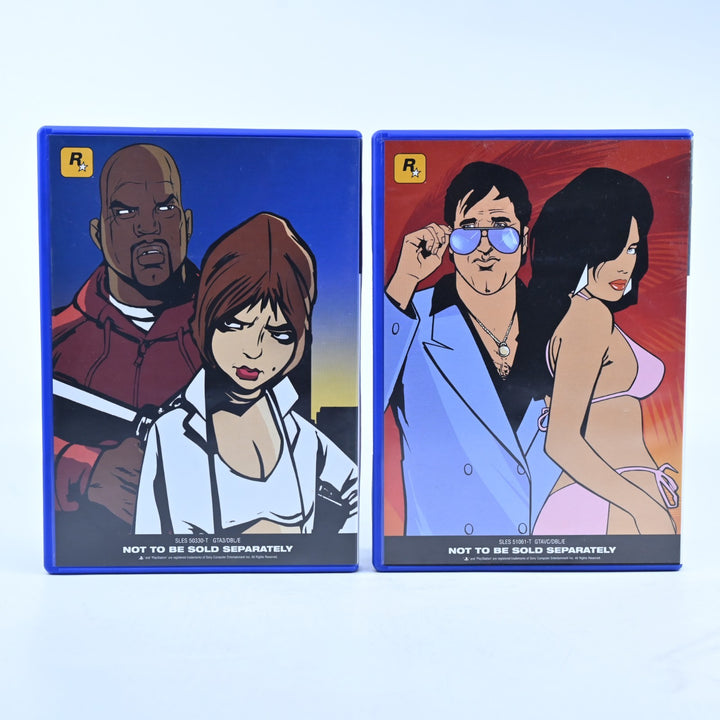 Grand Theft Auto Double Pack - Sony Playstation 2 / PS2 Game + Manual - PAL