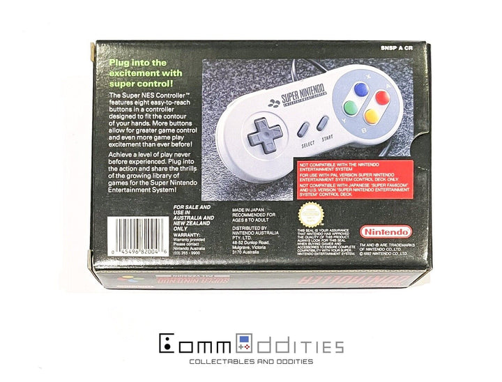 Official Super Nintendo SNES Boxed Controller - Super Nintendo / SNES Accessory