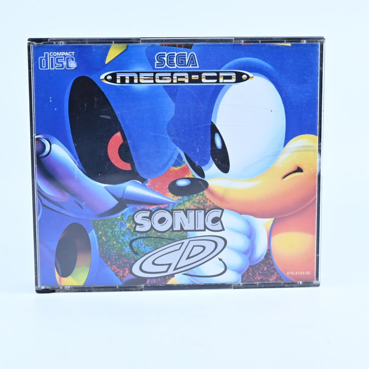 Sonic CD - NOT WORKING - Sega Mega CD Game - No Manual - PAL - FREE POST!