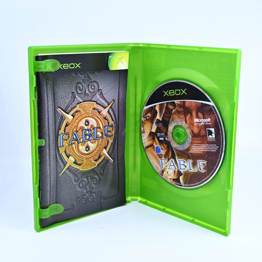 Fable - Original Xbox Game + Manual - PAL - MINT DISC!