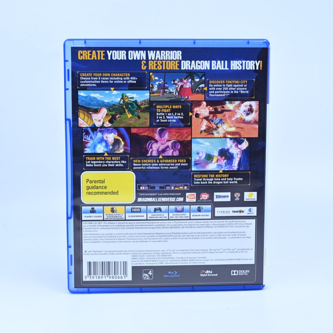 Dragon Ball Xenoverse - Sony Playstation 4 / PS4 Game + Poster - FREE POST!