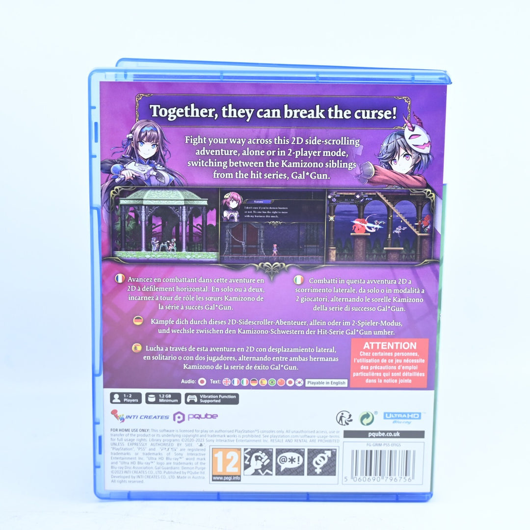 Gal Guardians Demon Purge - Sony Playstation 5 / PS5 Game - FREE POST!