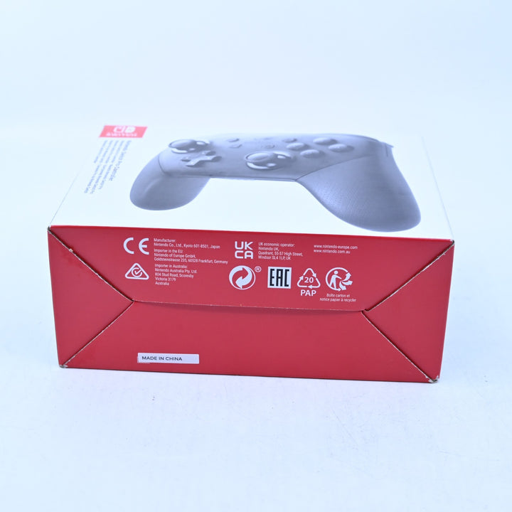 Boxed Nintendo Switch Pro Controller Black - Nintendo Switch Accessory