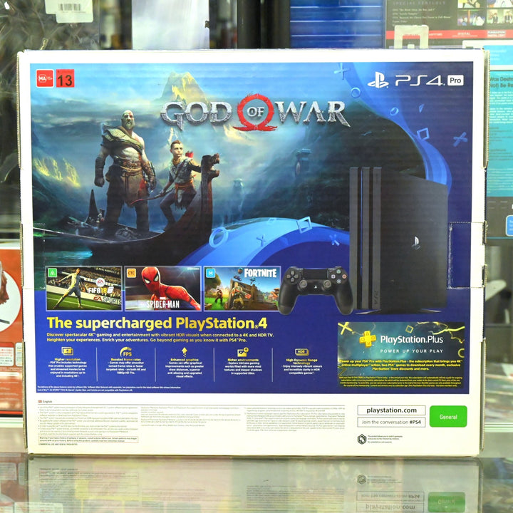 Black - Sony Playstation 4 Pro / PS4 Pro Boxed Console - 1TB - PAL