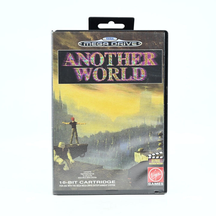 Another World + Manual - Sega Mega Drive Game - PAL - FREE POST!