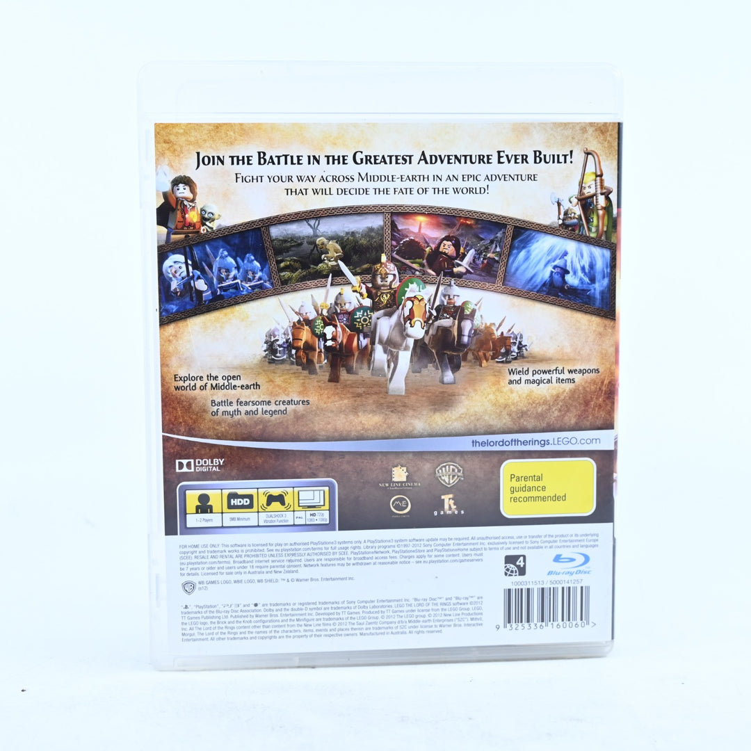 LEGO The Lord of the Rings - Sony Playstation 3 / PS3 Game + Manual - MINT DISC!
