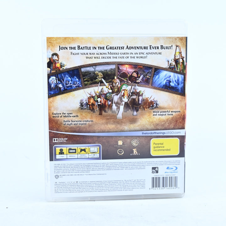 LEGO The Lord of the Rings - Sony Playstation 3 / PS3 Game + Manual - MINT DISC!