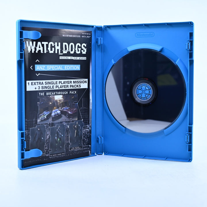 Watch Dogs - Nintendo Wii U Game - PAL - FREE POST!