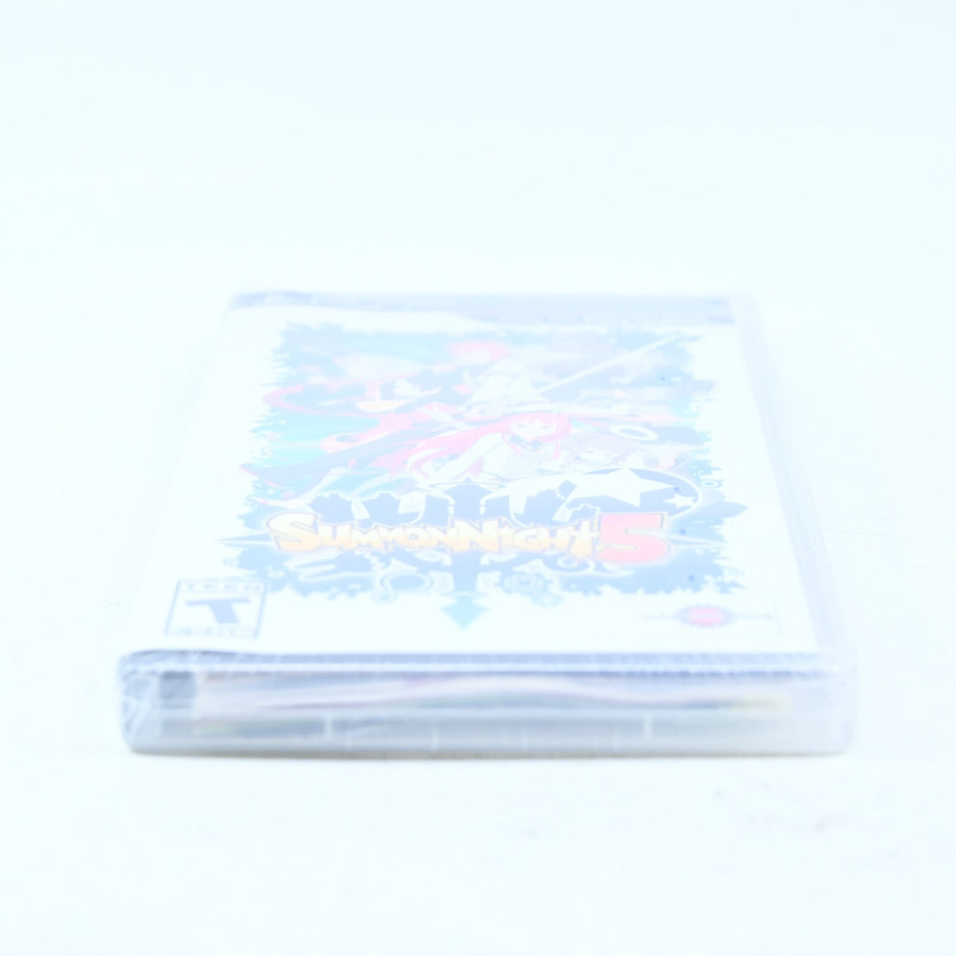 SEALED! Summon Night 5 Limited Edition - Sony PSP Game + CD - FREE POST!