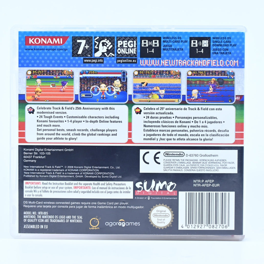 New International Track & Field - Nintendo DS Game - PAL - FREE POST!