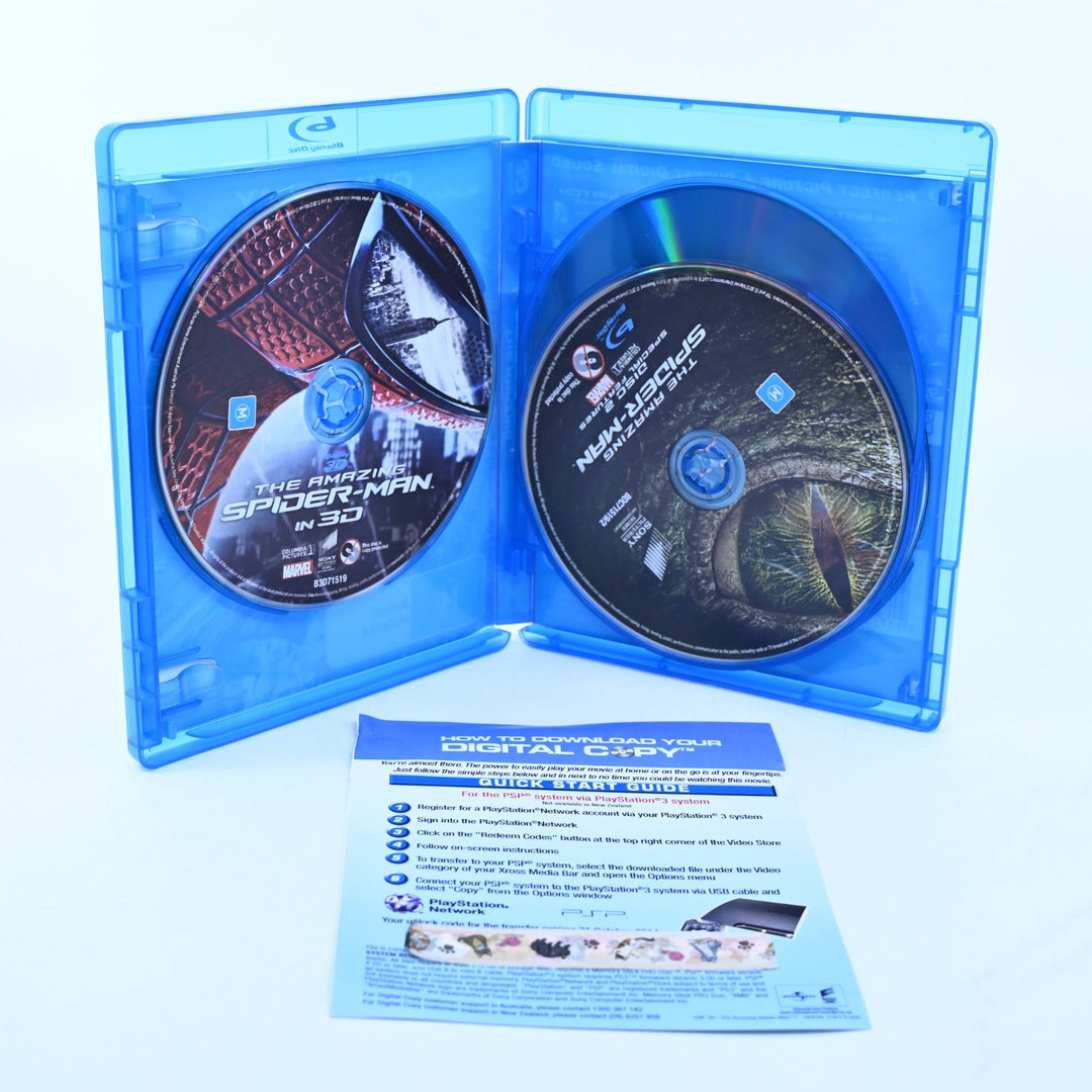 The Amazing Spider-Man in 3D - Quad Play - Region B - Blu-ray 3D
