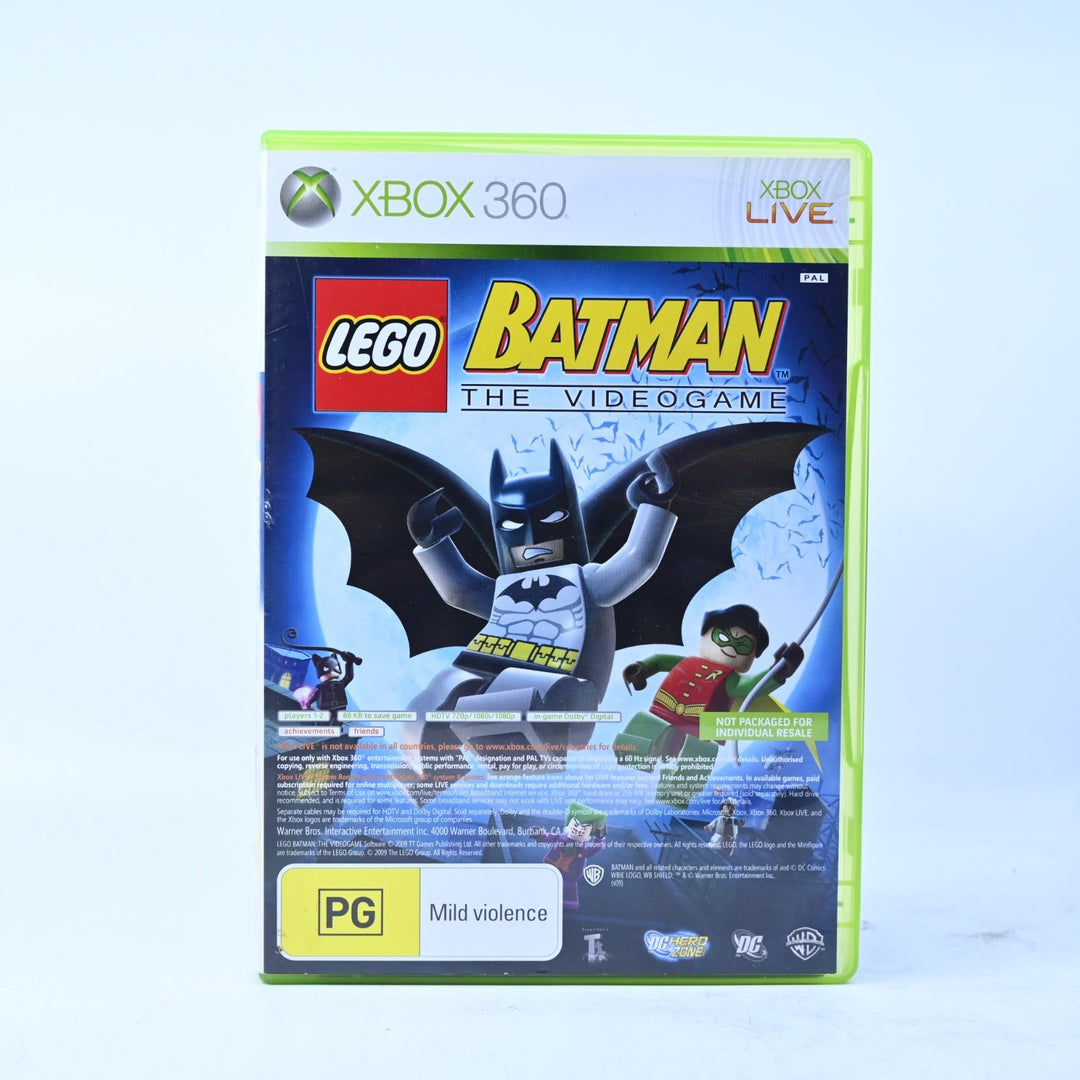 LEGO Batman: The Video Game + Pure - Xbox 360 Game - PAL - FREE POST!