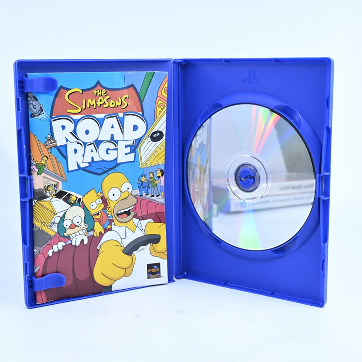 The Simpsons: Road Rage - Sony Playstation 2 / PS2 Game + Manual - PAL