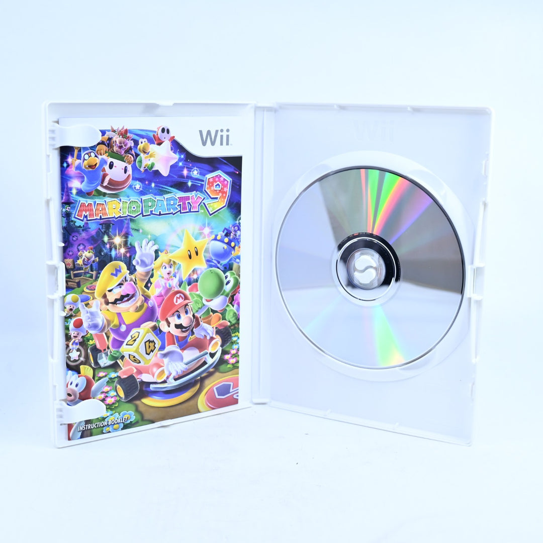 Mario Party 9 - Nintendo Wii Game + Manual - PAL - MINT DISC!