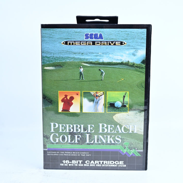 Pebble Beach Golf Links - Sega Mega Drive Game - PAL - FREE POST!