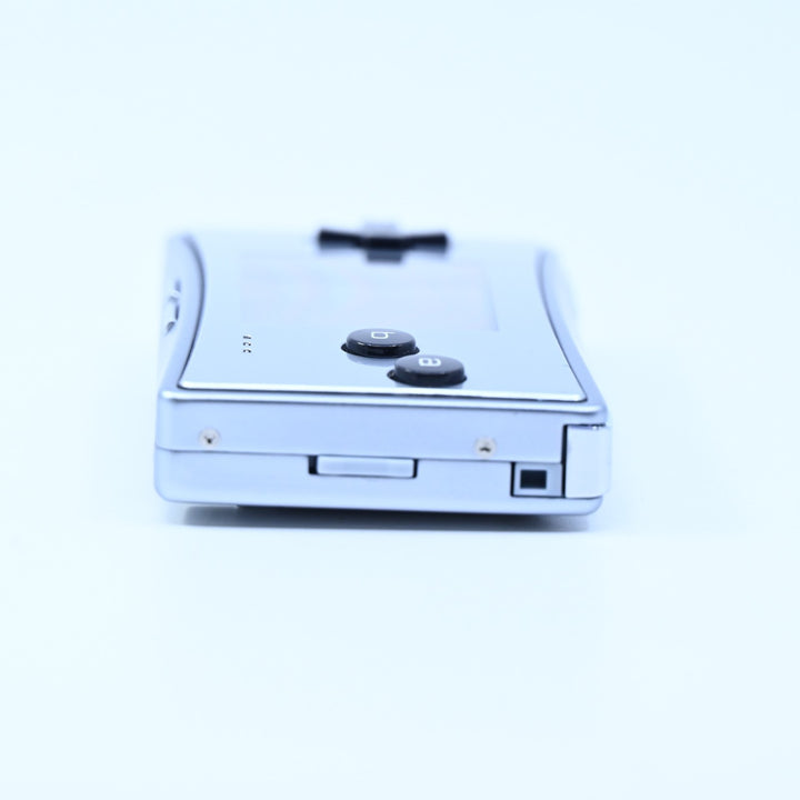 UNUSED! Silver Gameboy Micro - Nintendo Gameboy Micro Boxed Console