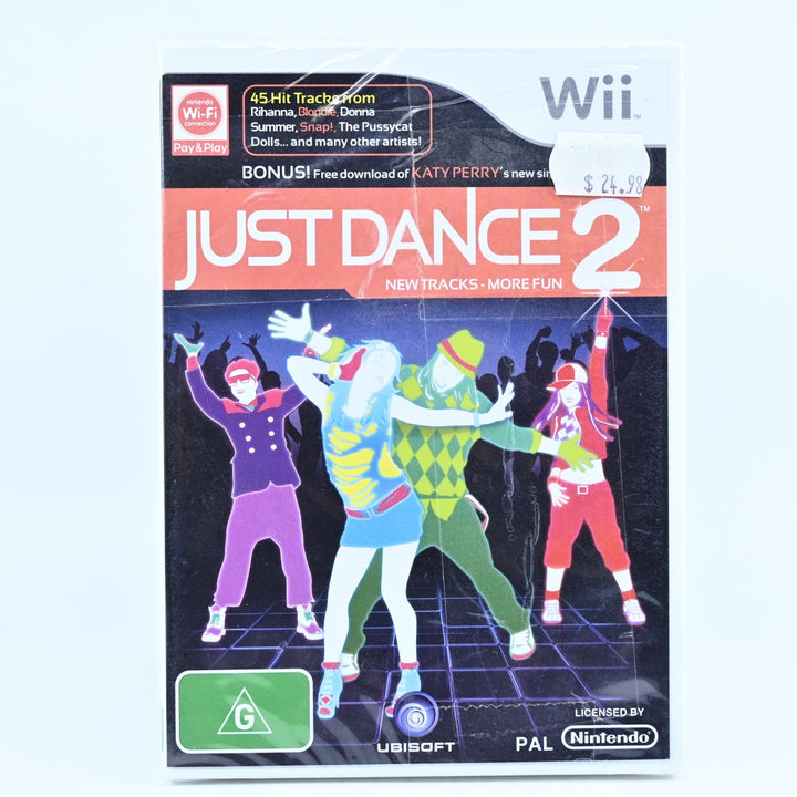 Just Dance 2 - Nintendo Wii Game + Manual - PAL - MINT DISC!