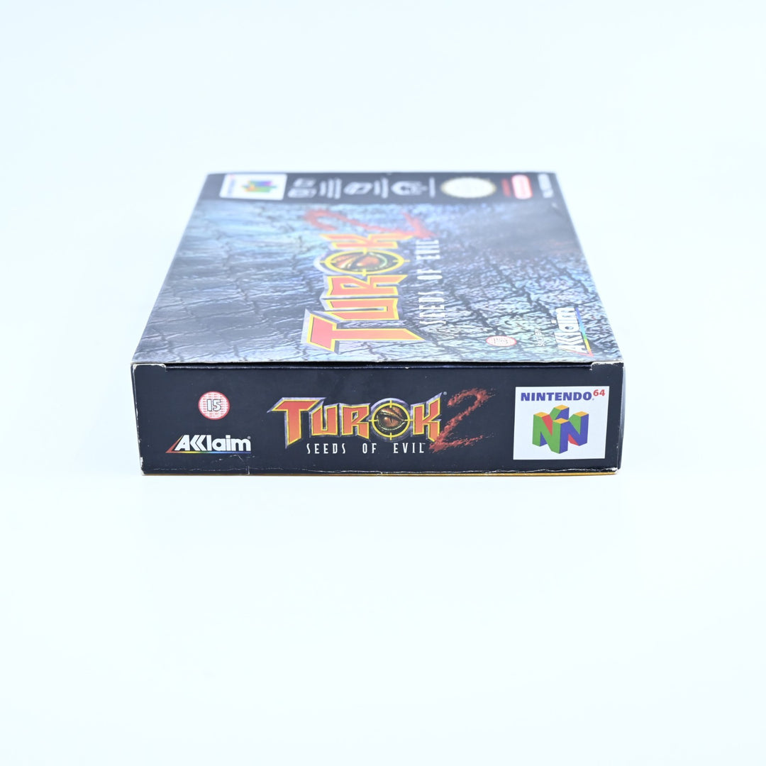 Turok 2: Seeds of Evil - N64 / Nintendo 64 Boxed Game - PAL - FREE POST!