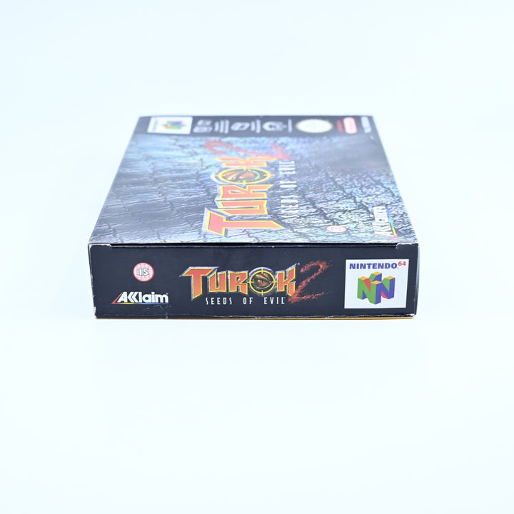 Turok 2: Seeds of Evil - N64 / Nintendo 64 Boxed Game - PAL - FREE POST!