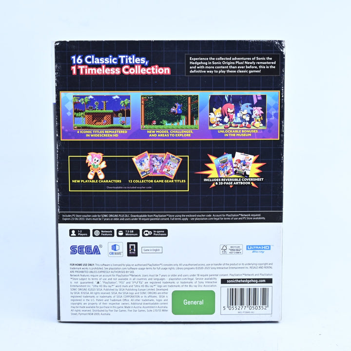 Sonic Origins Plus - Sony Playstation 5 / PS5 Game - FREE POST!