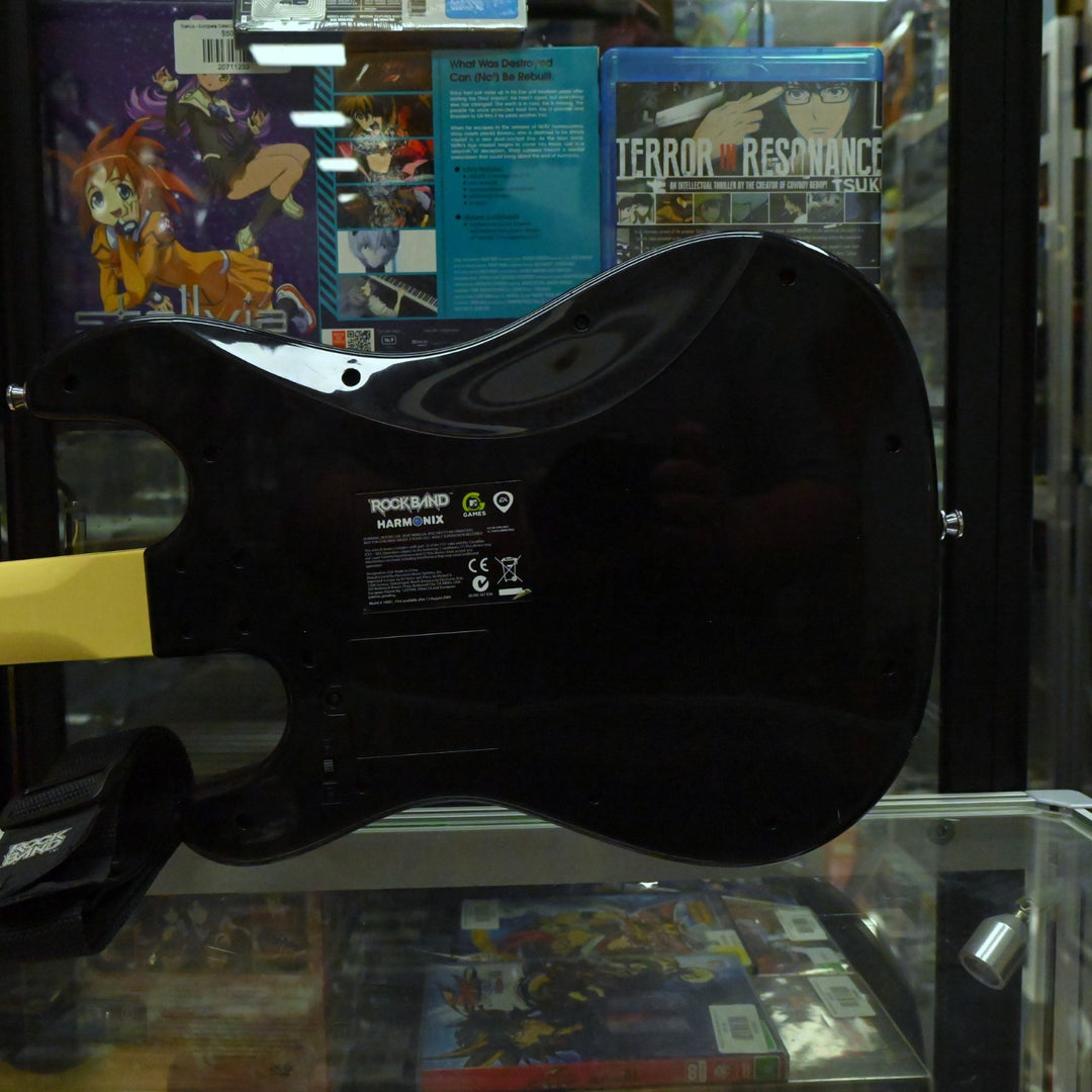RockBand Fender Stratocaster Harmonix Wireless Guitar + Dongle - Wii Accessory