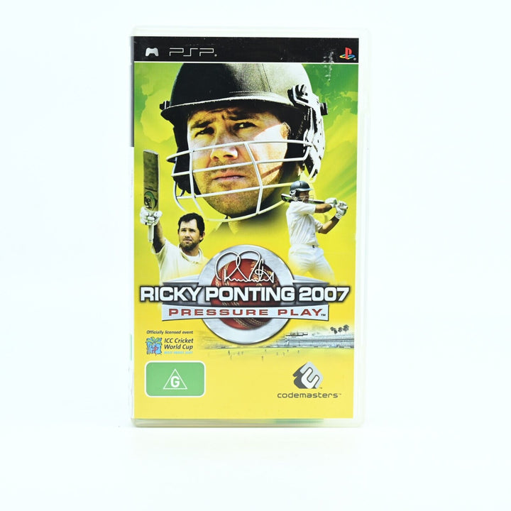 Ricky Ponting 2007 Pressure Play - Sony PSP Game - FREE POST!