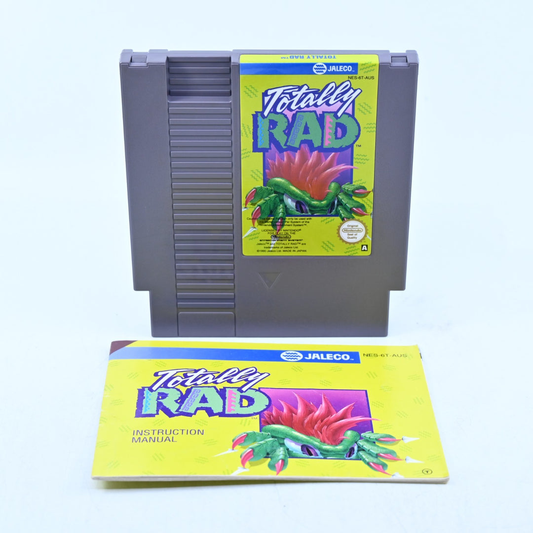 Totally Rad - Nintendo Entertainment System / NES Game + Manual - PAL