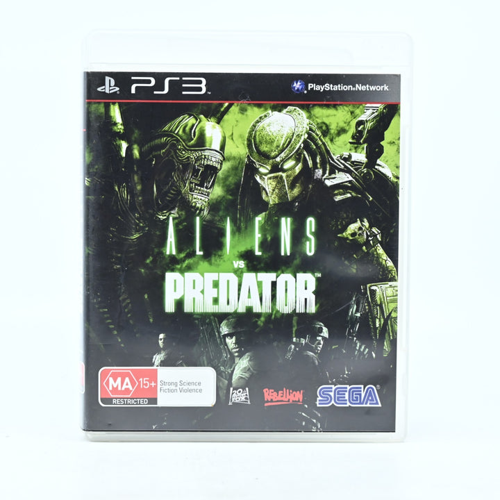 Aliens vs Predator - Sony Playstation 3 / PS3 Game + Manual - FREE POST