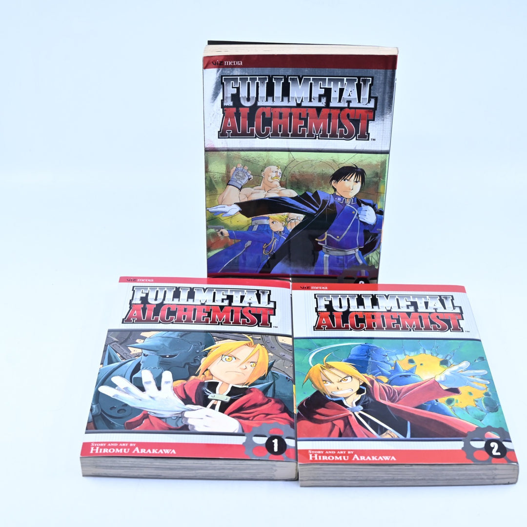 Fullmetal Alchemist - Volumes 1-3 - Viz Media - Hiromu Arakawa - Manga