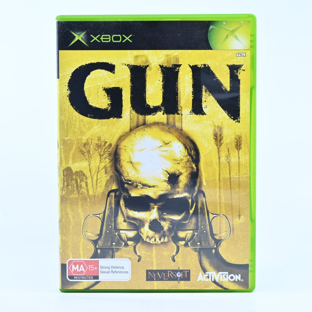 Gun - Original Xbox Game + Manual - PAL - MINT DISC!