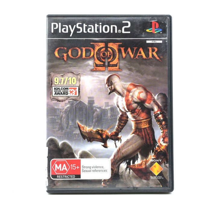 God of War II - Sony Playstation 2 / PS2 Game - PAL - FREE POST!