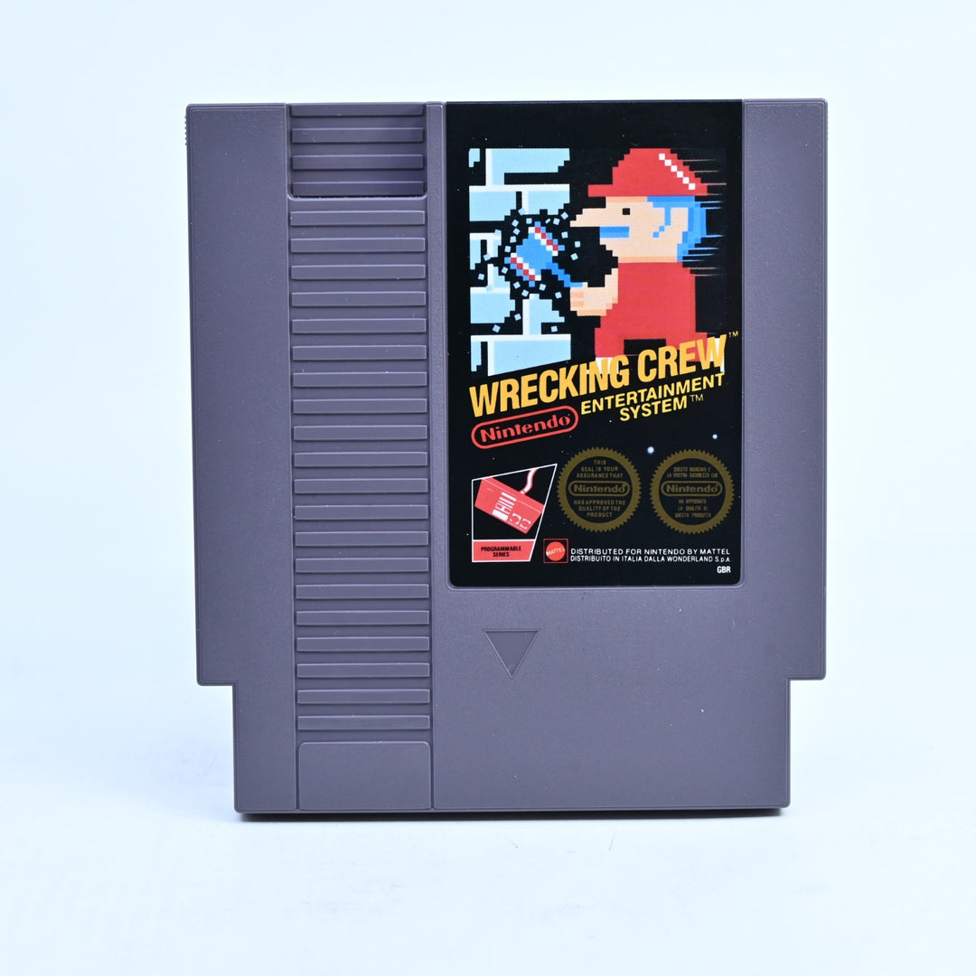 Wrecking Crew - 5 Screw - NES Boxed Game - No Manual - PAL - FREE POST!