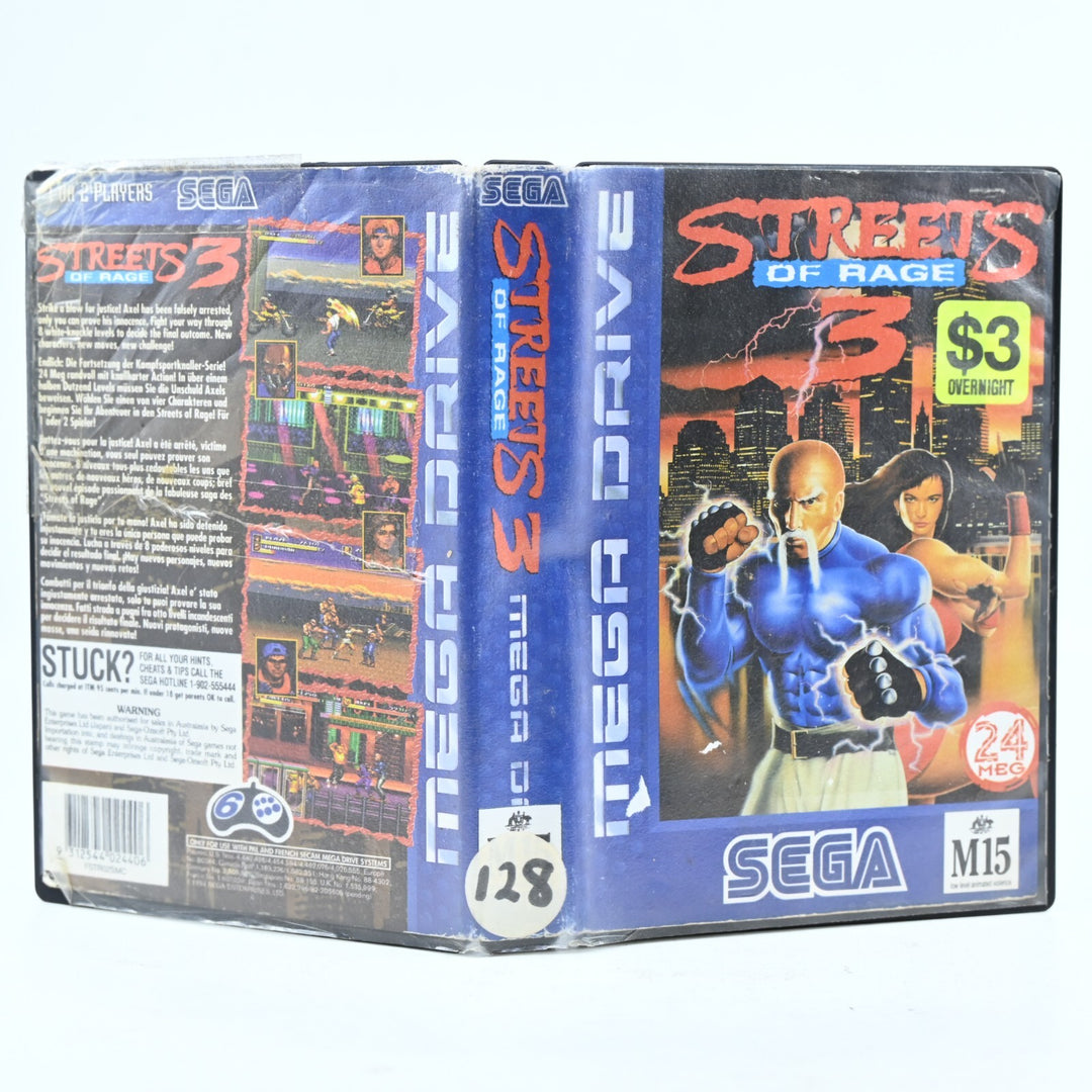 Streets of Rage 3 - Sega Mega Drive Game - PAL - FREE POST!