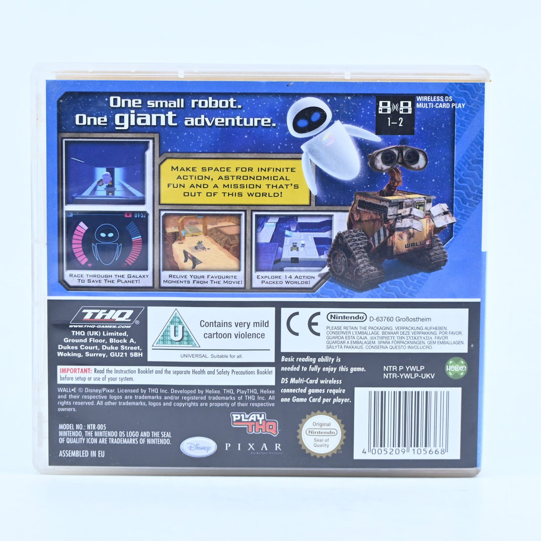 Disney Pixar Wall-E - Nintendo DS Game - PAL + Manual - FREE POST!