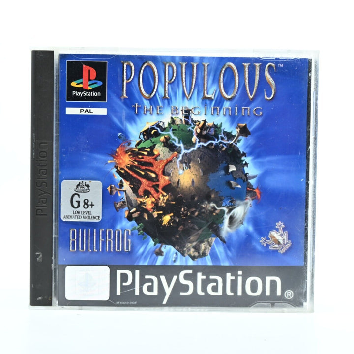 Populous The Beginning - Sony Playstation 1 / PS1 Game - PAL - MINT DISC!