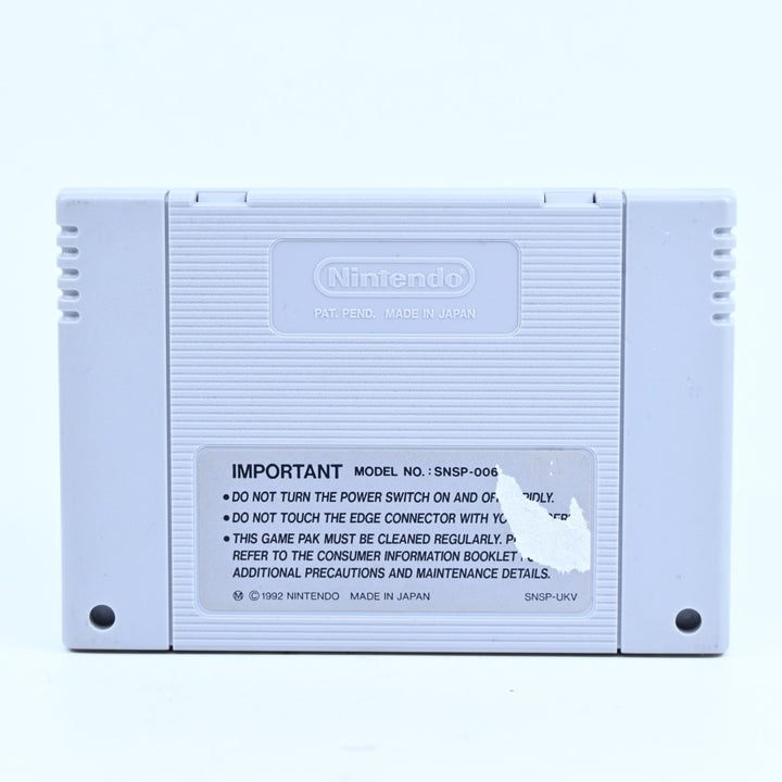 Nigel Mansell's World Championship Racing - Super Nintendo / SNES Game - PAL