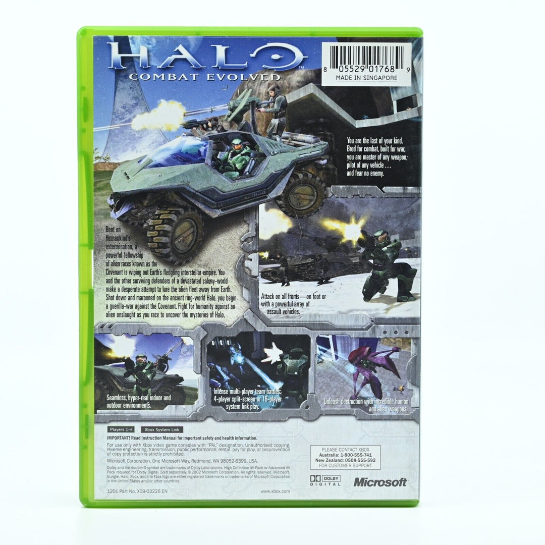 Halo - NOT FOR RESALE Original Xbox Game - PAL - FREE POST!