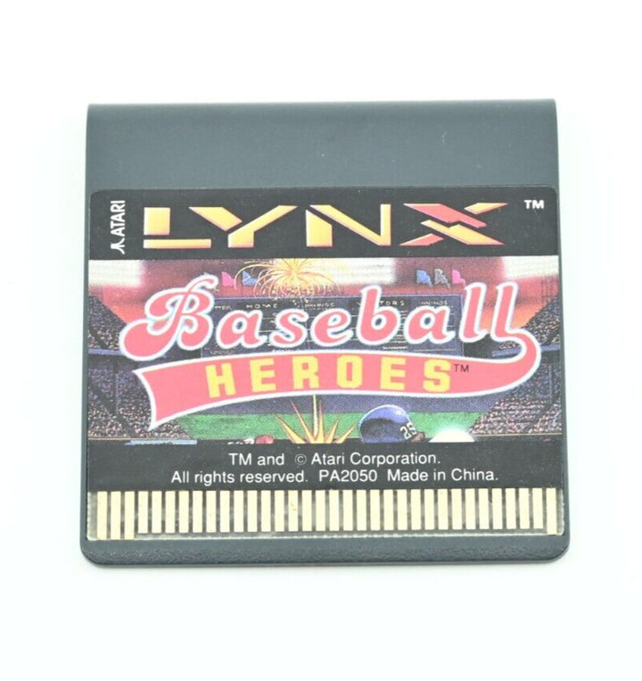 Baseball Heroes - Atari Lynx Game - PAL - FREE POST!