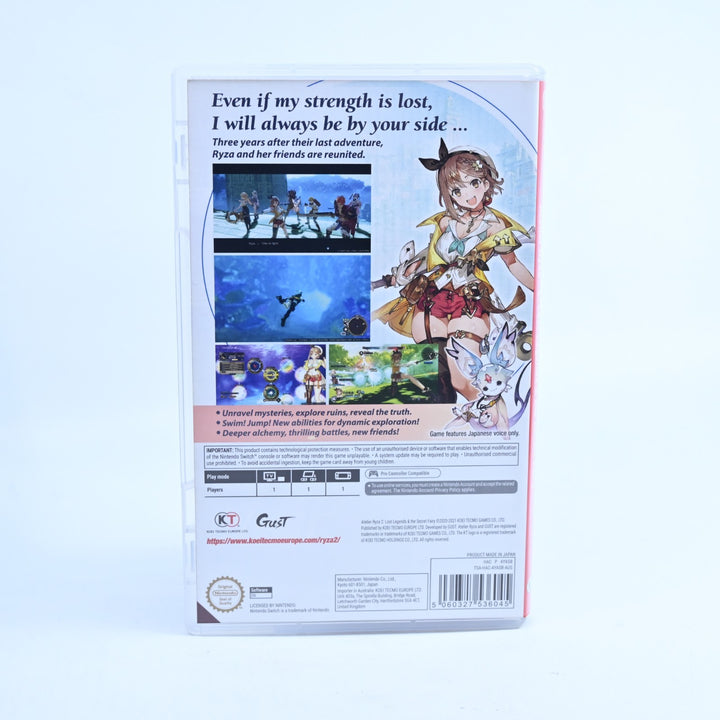 Atelier Ryza 2: Lost Legends & The Secret Fairy - Nintendo Switch Game
