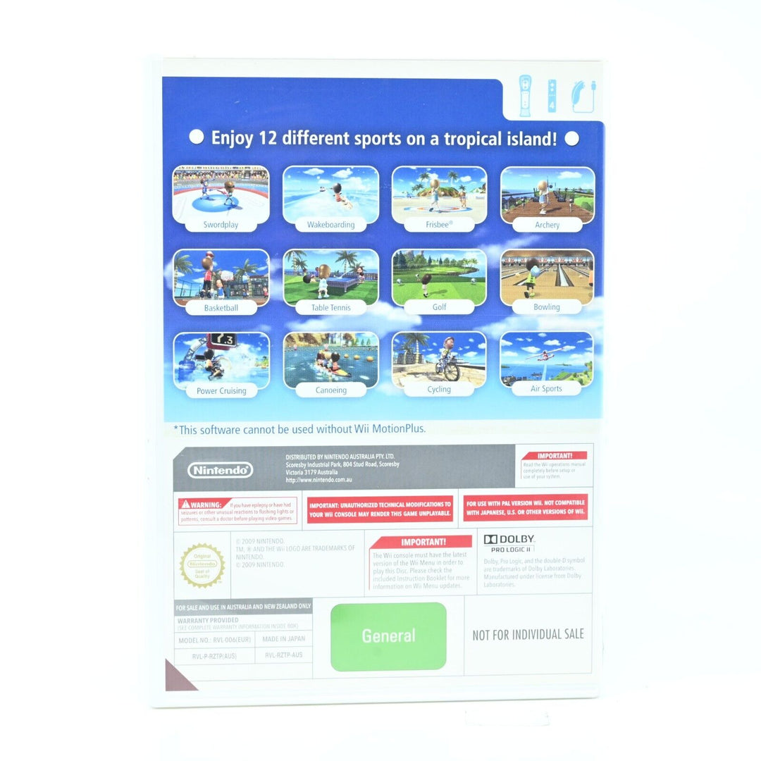Wii Sports Resort - Nintendo Wii Game - PAL - FREE POST!