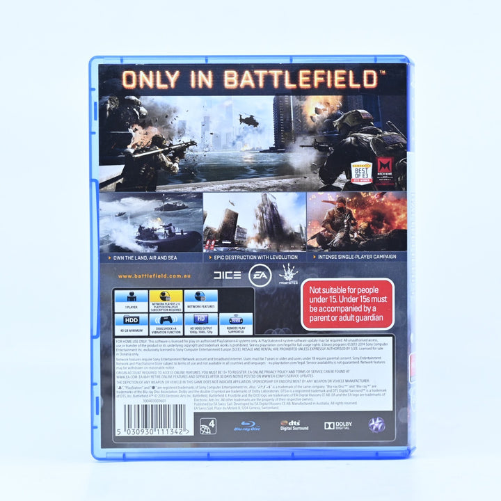 Battlefield 4 - Sony Playstation 4 / PS4 Game - FREE POST!