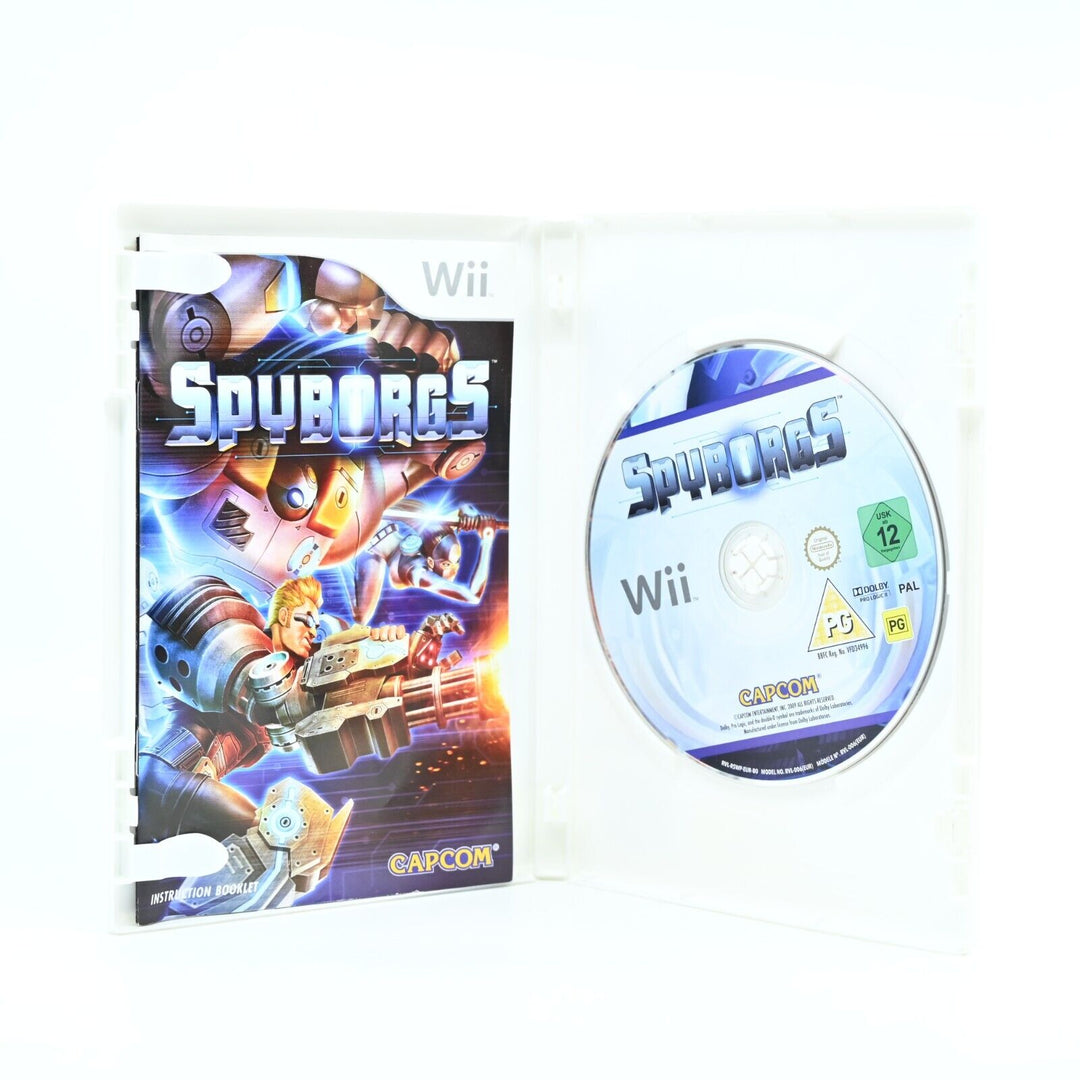 Spyborgs - Nintendo Wii Game + Manual - PAL - MINT DISC!