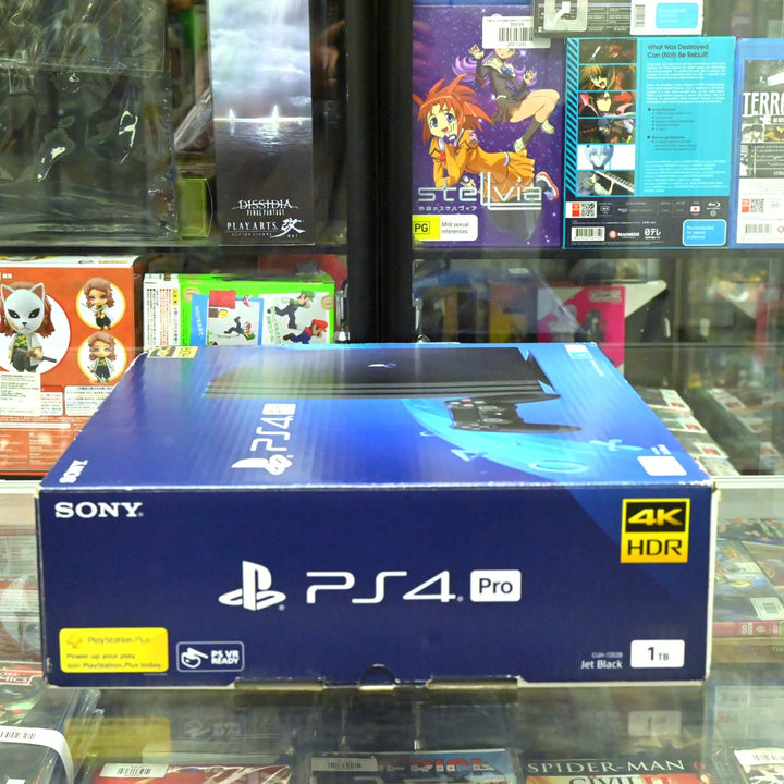 Black - Sony Playstation 4 Pro / PS4 Pro Boxed Console - 1TB - PAL