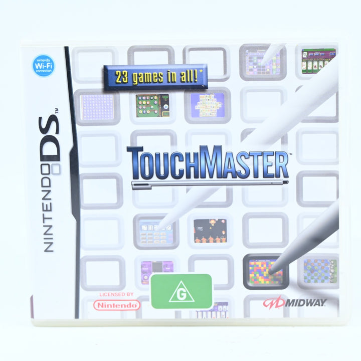 TouchMaster - Nintendo DS Game - PAL + Manual - FREE POST!