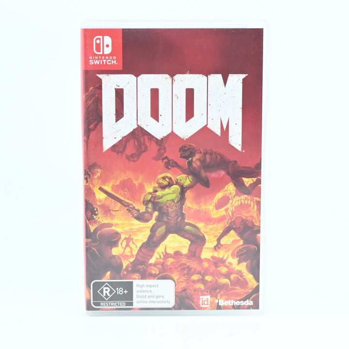 DOOM - Nintendo Switch Game - FREE POST!