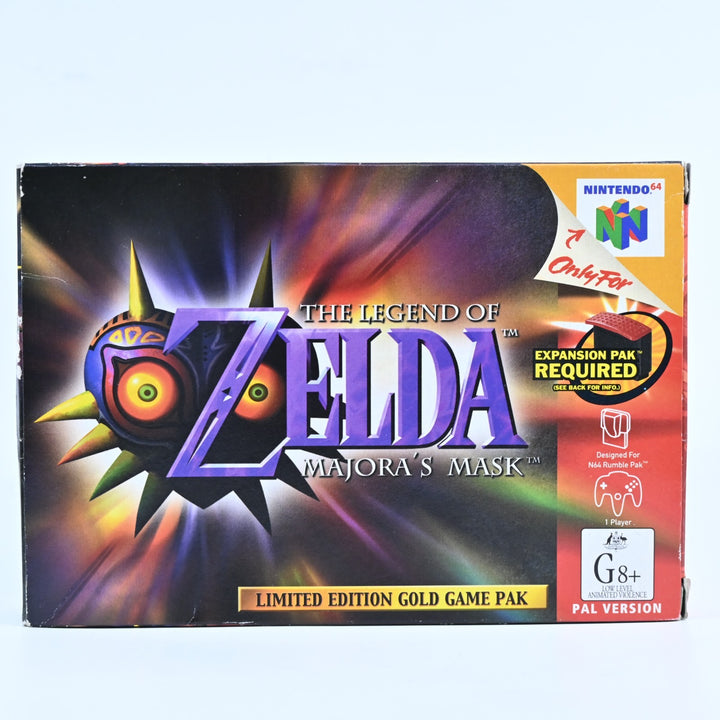 The Legend of Zelda: Majora's Mask - N64 / Nintendo 64 Boxed Game - PAL