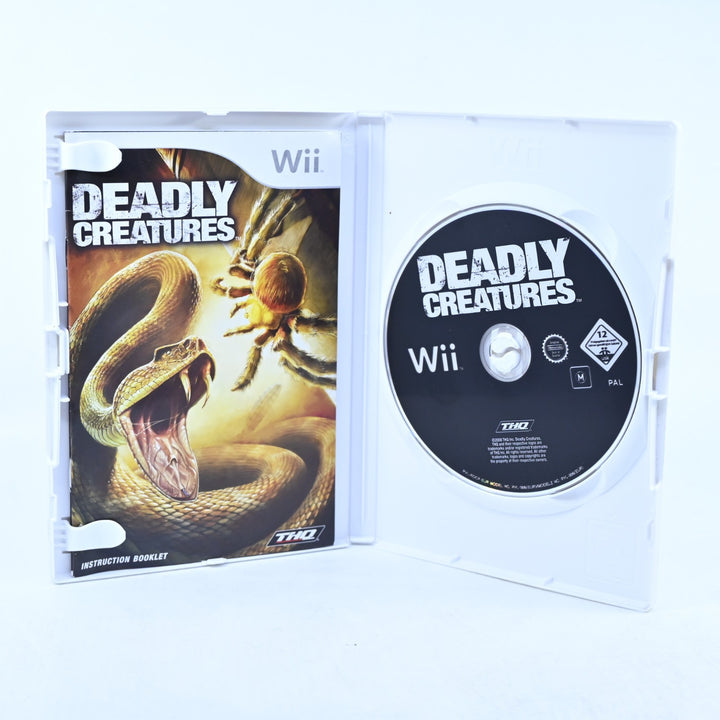 Deadly Creatures - Nintendo Wii Game + Manual - PAL - MINT DISC!