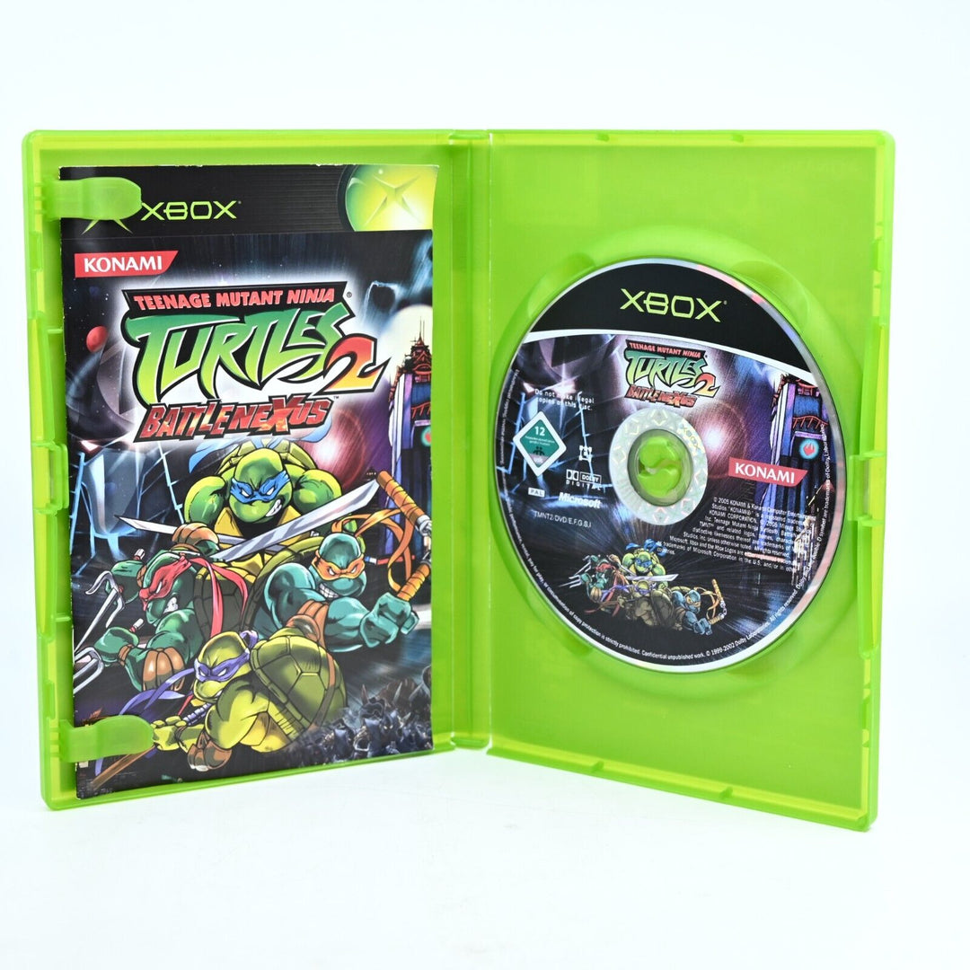 Teenage Mutant Ninja Turtles 2: Battle Nexus - Original Xbox Game + Manual