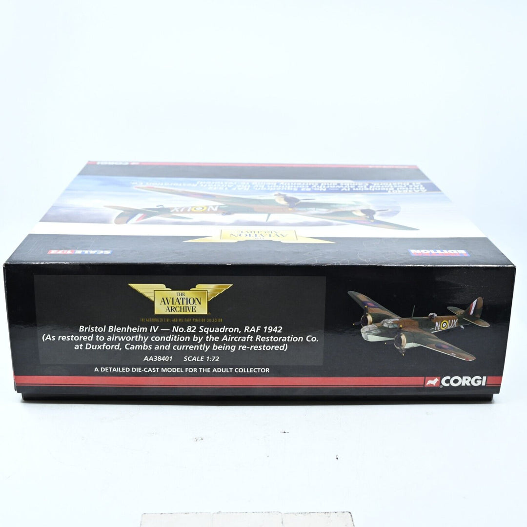 Corgi Aviation 1:72 Bristol Blenheim IV No.82 SQN RAF 1942 AA38401 - Plane